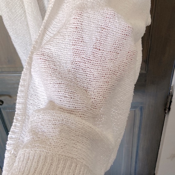🤍 Temperance White Knitted Coverup - Picture 3 of 3